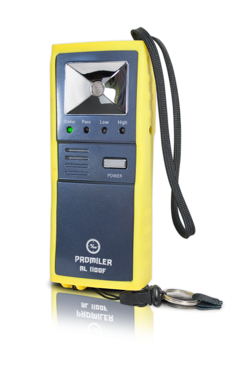 Promiler AL-1100F — bezustnikowy tester trzeźwości